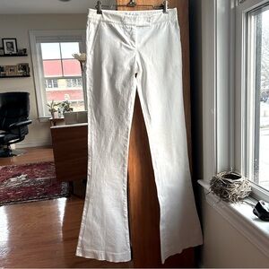 Emilio Pucci White Cotton Trousers